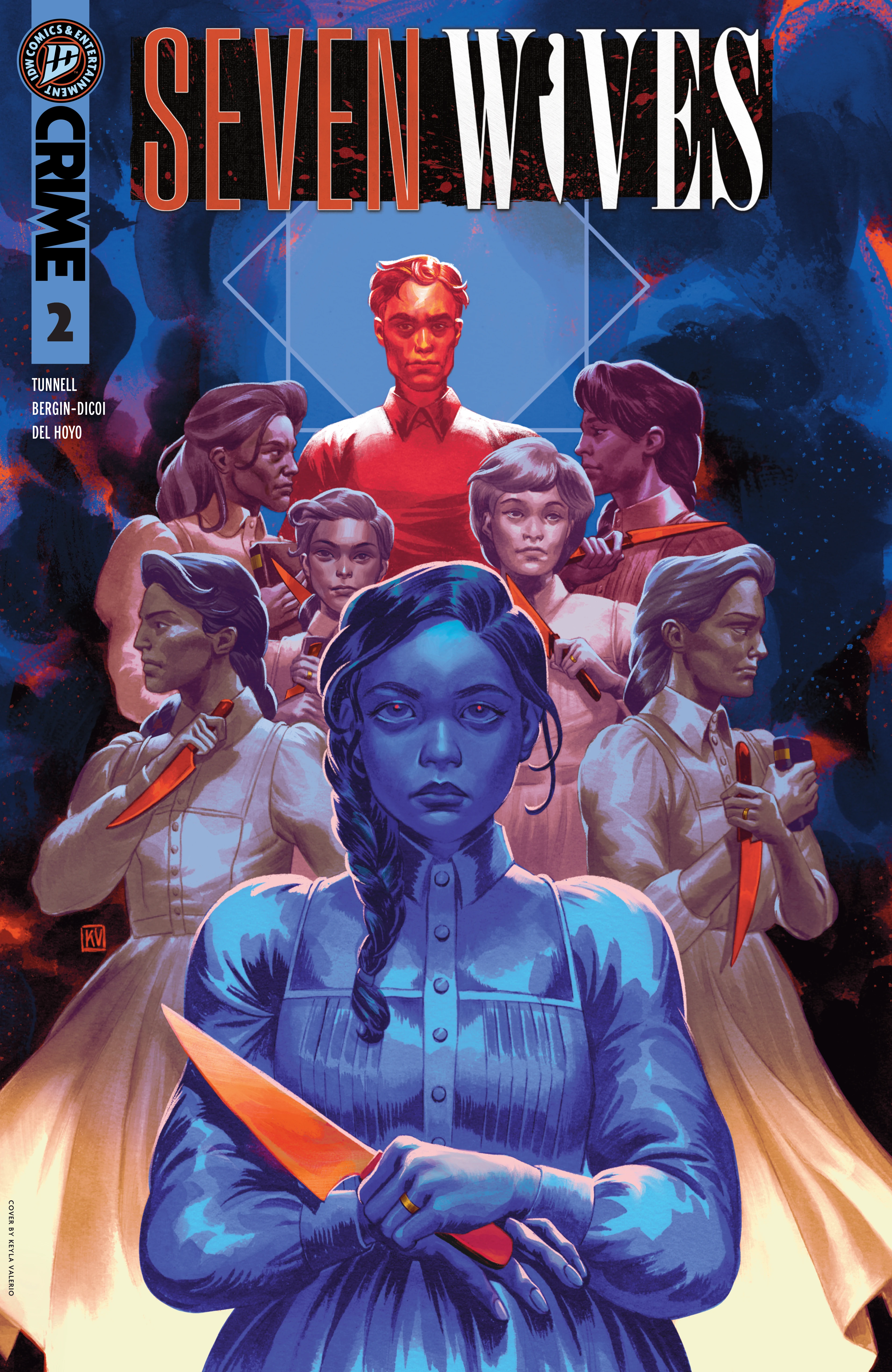 Seven Wives #2 (IDW Publishing, 2026) cover